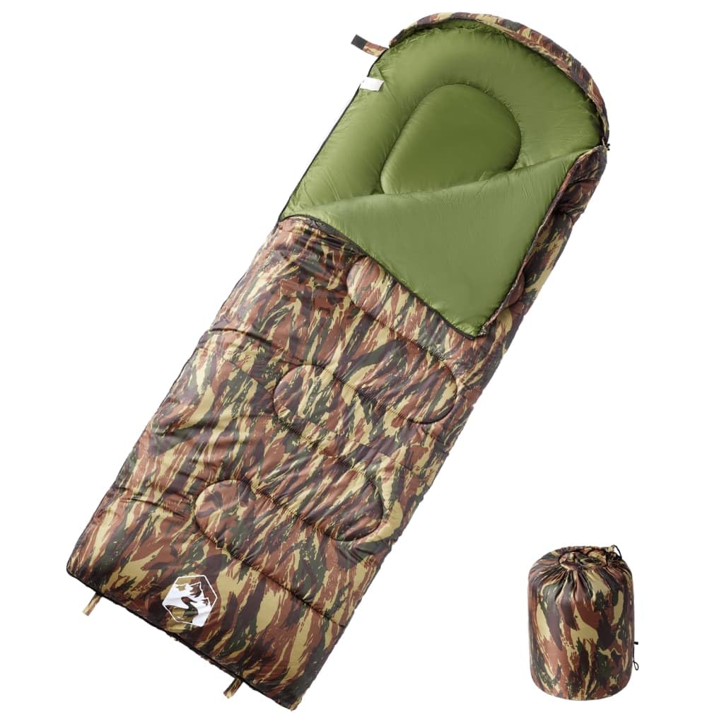 Schlafsack für Erwachsene Camping 3-4 Jahreszeiten wasserdicht atmungsaktiv Leichtgewicht mit Reißverschluss für Wandern Trekking Outdoor Reisen