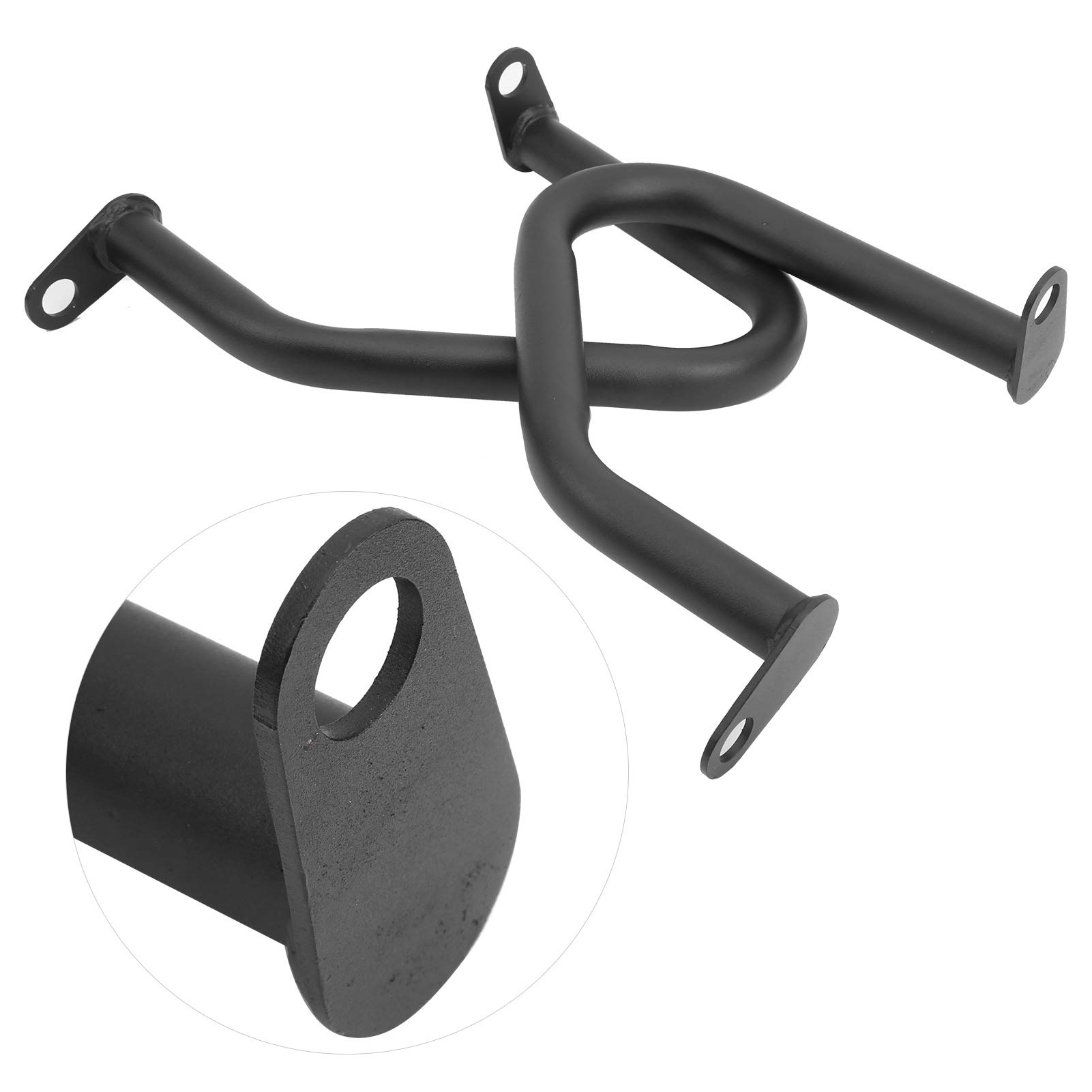 OUKENS 2 pezzi Protezione Motore Paramotore, FG007BK Protezioni Motore Sinistro E Destro sicurezza Corpo Accessorio adatto per Triumph Bonneville