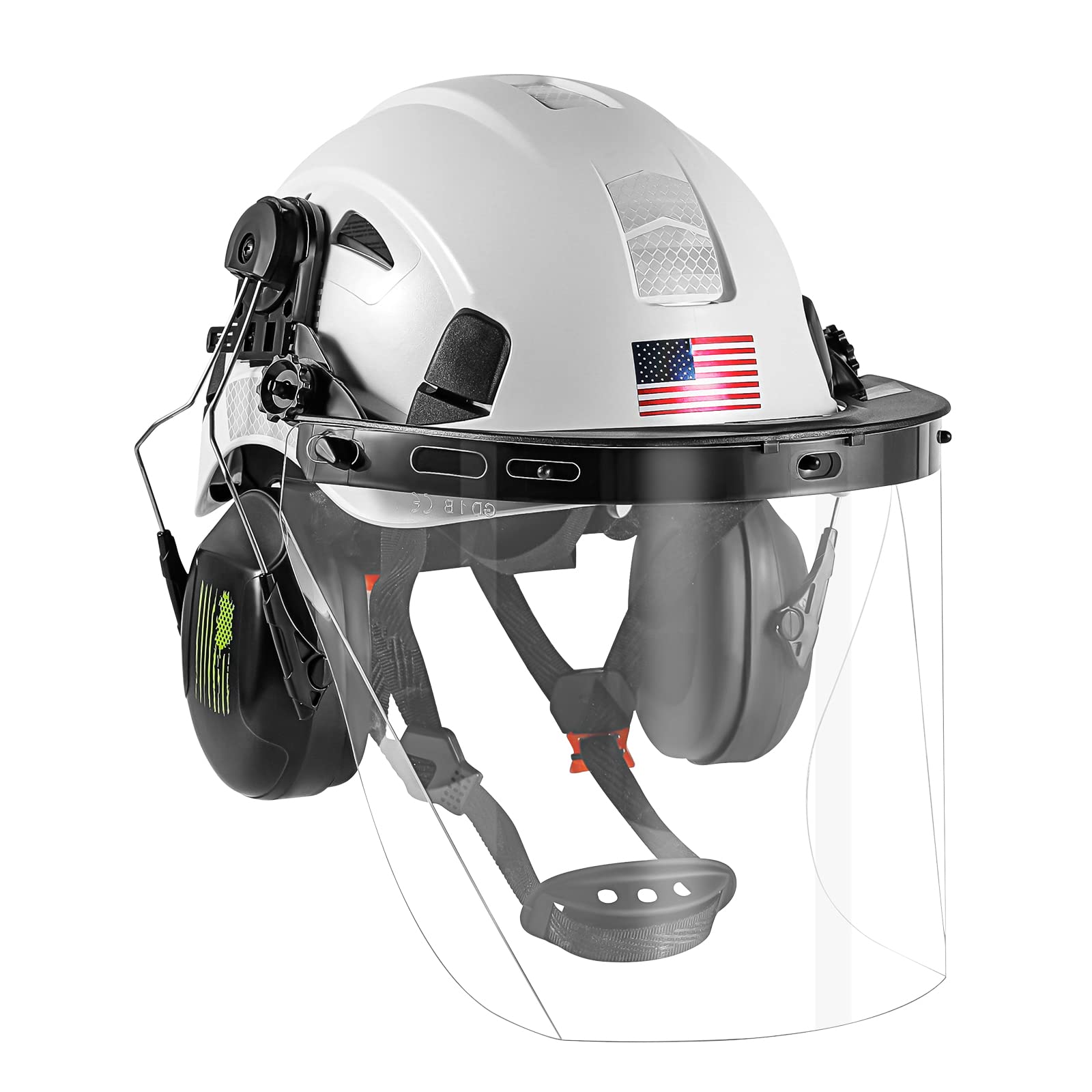 Buy Forestry Safety Helmet Chainsaw Helmet with Polycarbonate Full