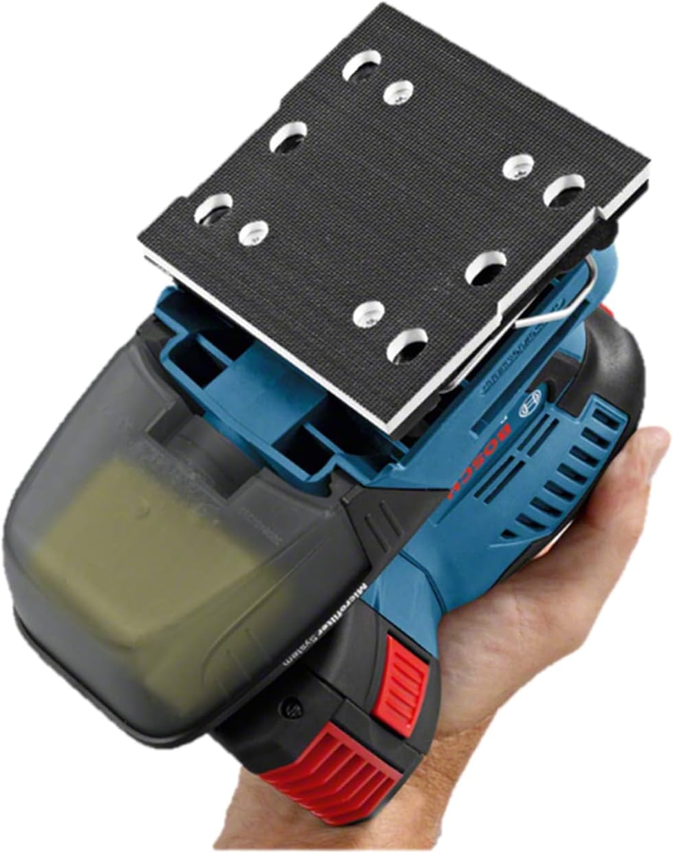 Bosch Professional 18V System GSS 18V-10 Cordless Orbital Sander (Orbit Diameter: 1.6 mm, excluding Batteries and Charger, in Carton)