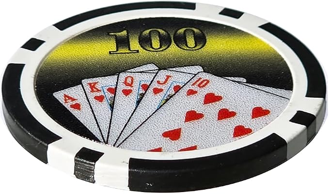 Set de 100 fichas de póker numeradas OMURA miniatura 6