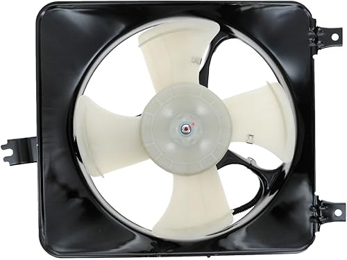 Conjunto de ventilador de refrigeración del condensador del AC para Honda Prelude 97-01