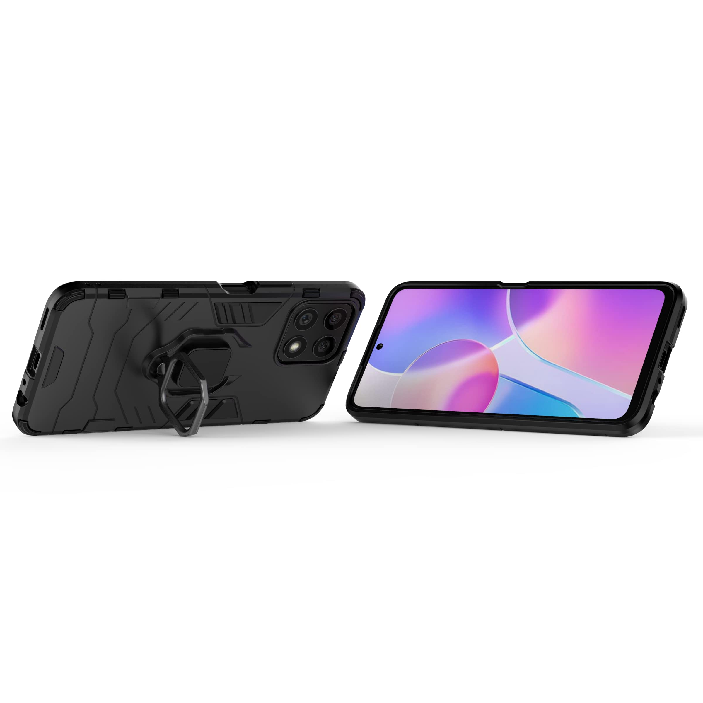 FTRONGRT Honor X9b Cover,Hybrid Dual Layer TPU+PC Custodia, Durevole