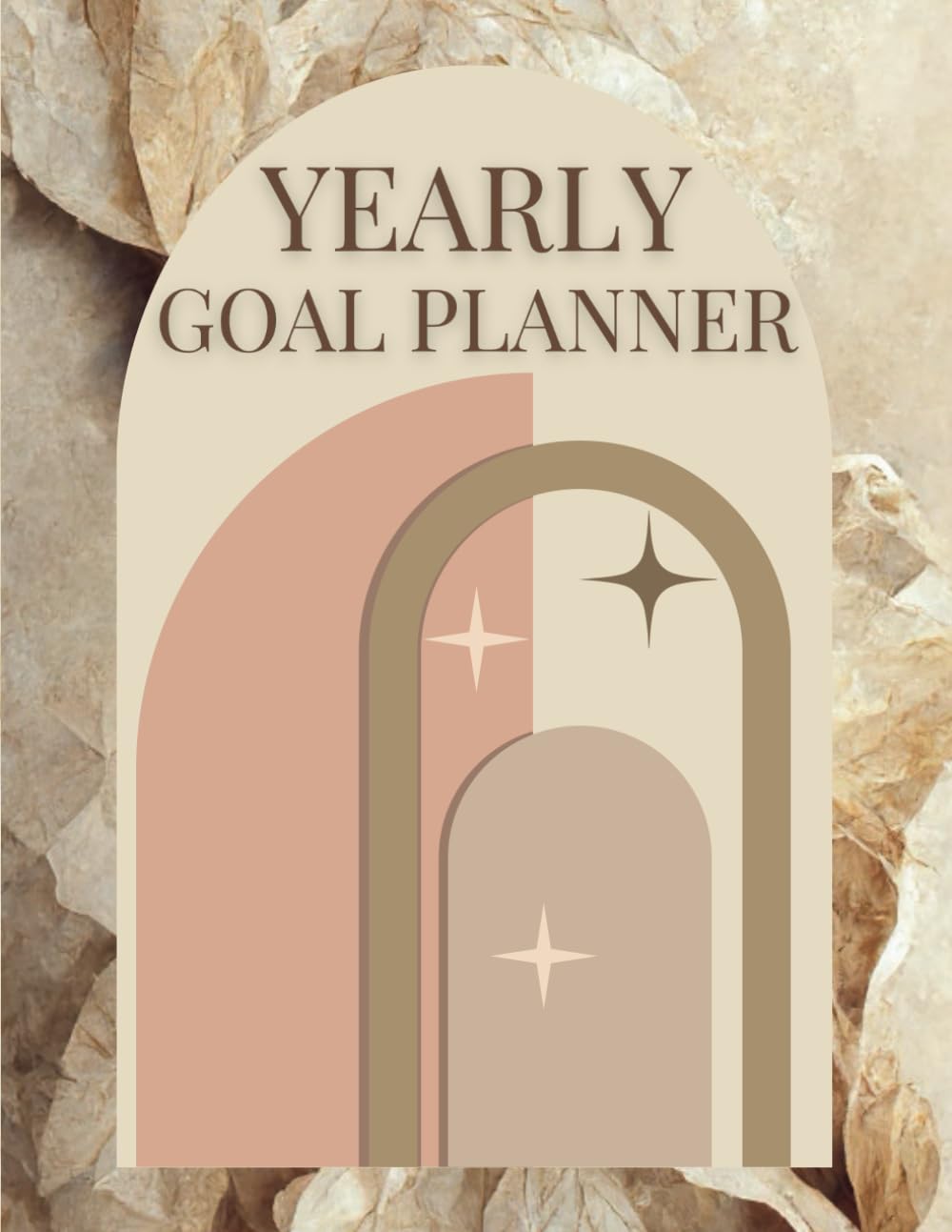 Yearly Goal Setting Planner Journal: Set Your Vision Board, Long-Term, Yearly, Monthly, and Weekly Goals With This Ultimate Tracker. | 8.5"x11" Large ... | Undated | To Help You Achieve Your Dreams.