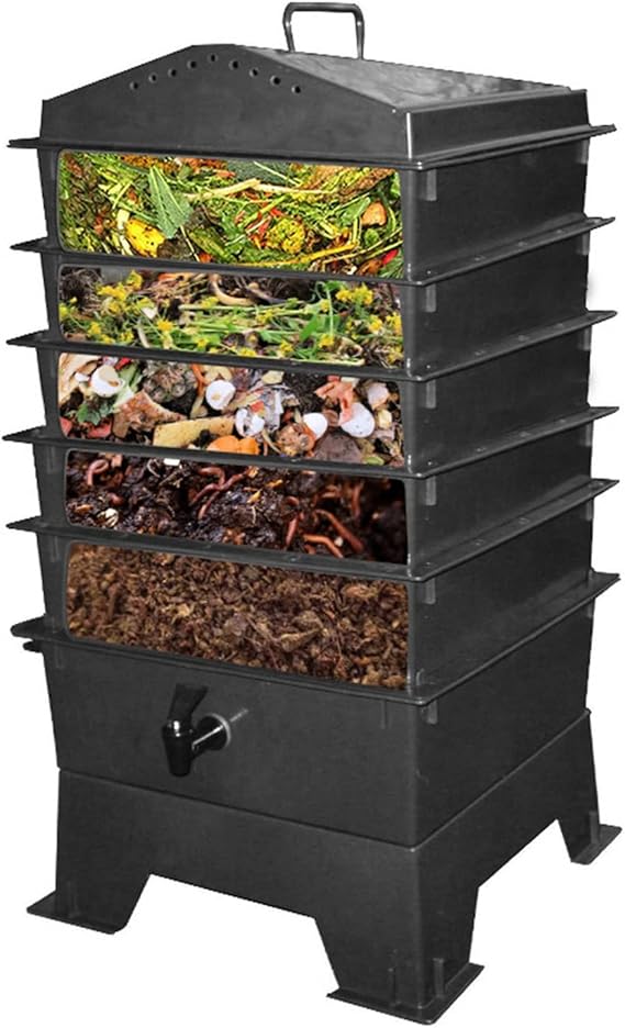 Garden Composter Bin Worm Composting Bin