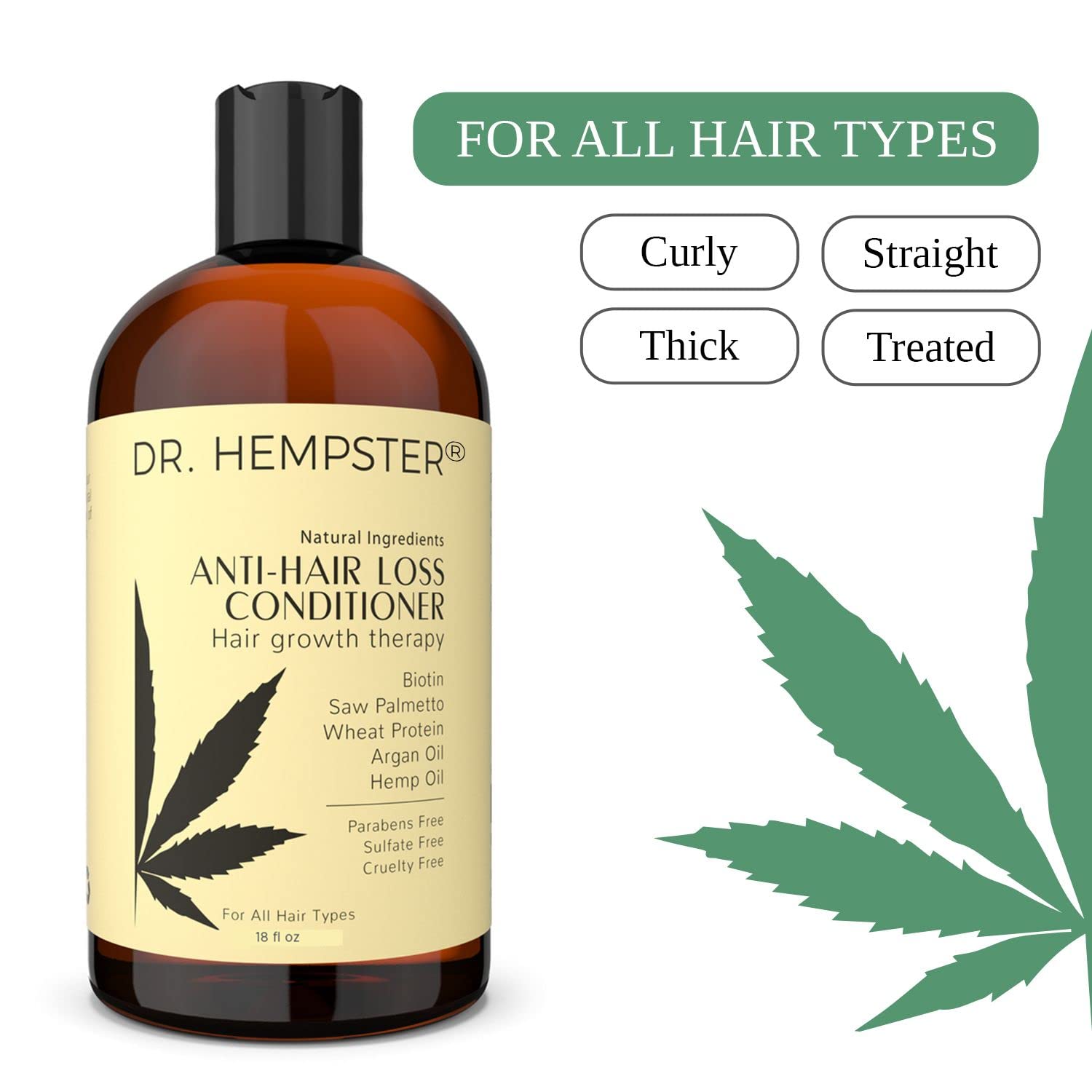 Dr Hempster Hair Growth Conditioner with Biotin and Hemp