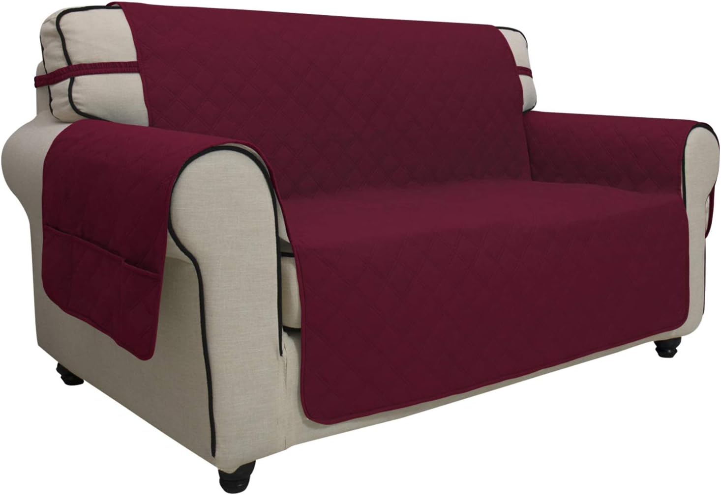 EasyGoing Sofa Slipcover Loveseat Cover Waterproof Couch