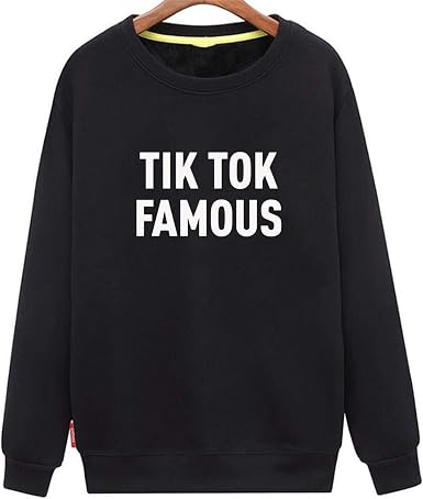 Amazon.com: Sudaderas famosas TIK Tok para mujer : Ropa, Zapatos y Joyería