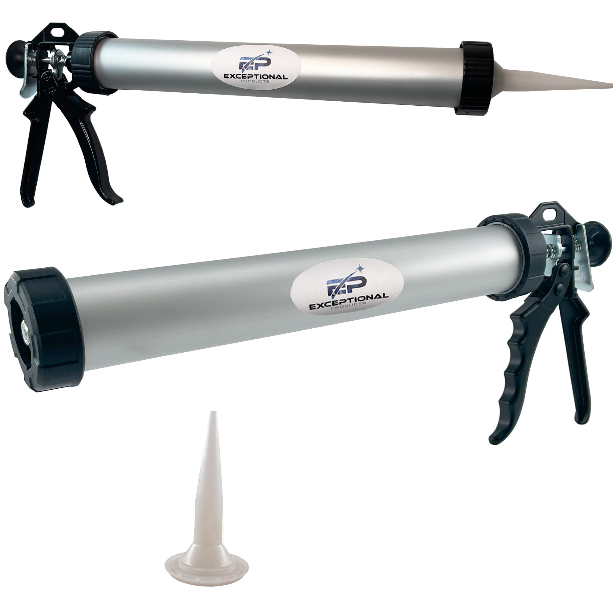 EP20 20 oz/600ml Sausage caulking dispenser aluminum body 12:1 thrust for 10 to 20 oz sealants