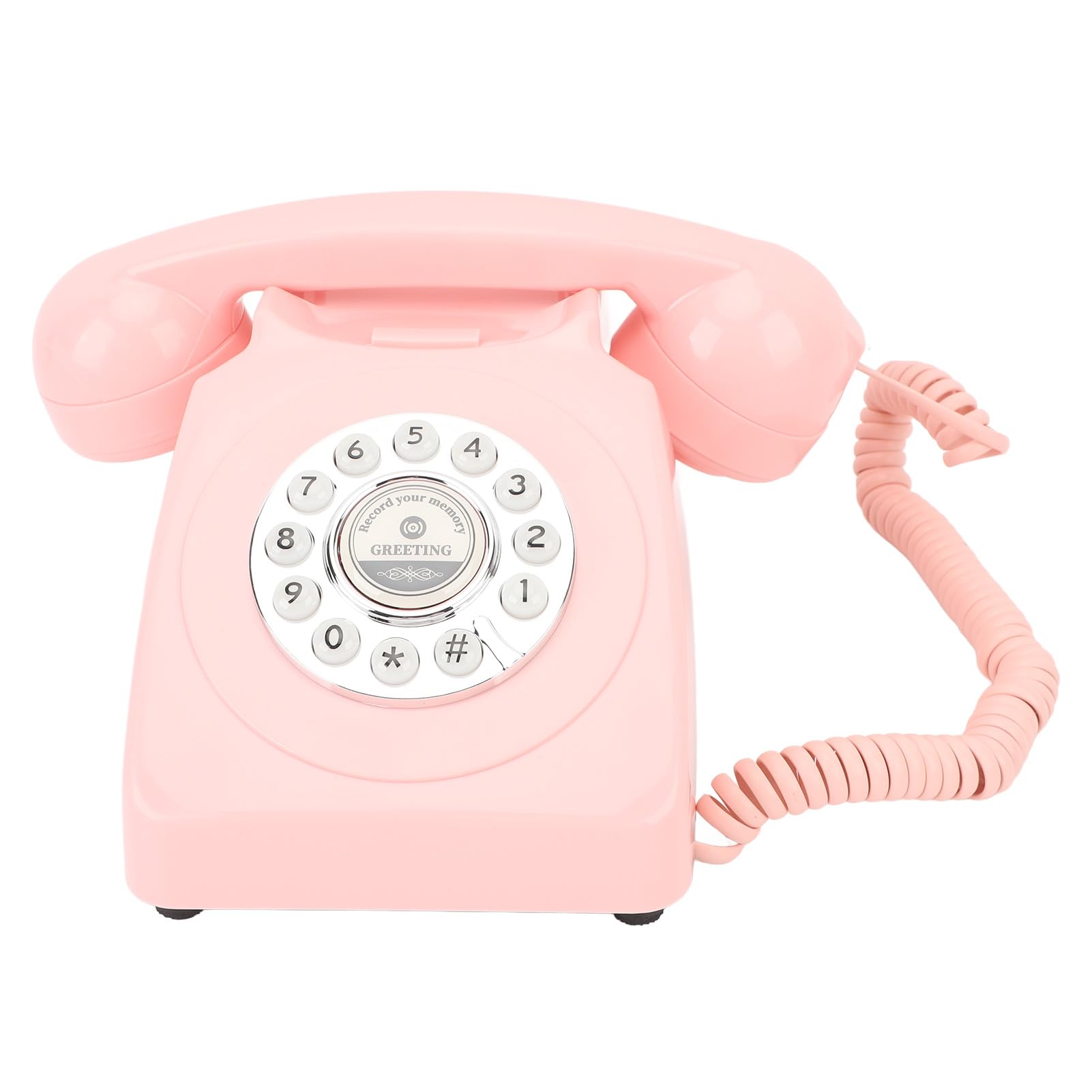 Księga Gości Audio do Telefonu, Wszechstronna pamięć 8 GB, Wygodna Księga Gości Audio na imprezę (Różowy)