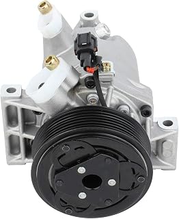 ECCPP AC Compressor with Clutch for 2012-2019 Nissan Versa 1.6L, Note 1.6L - Durable, Low-Noise Replacement