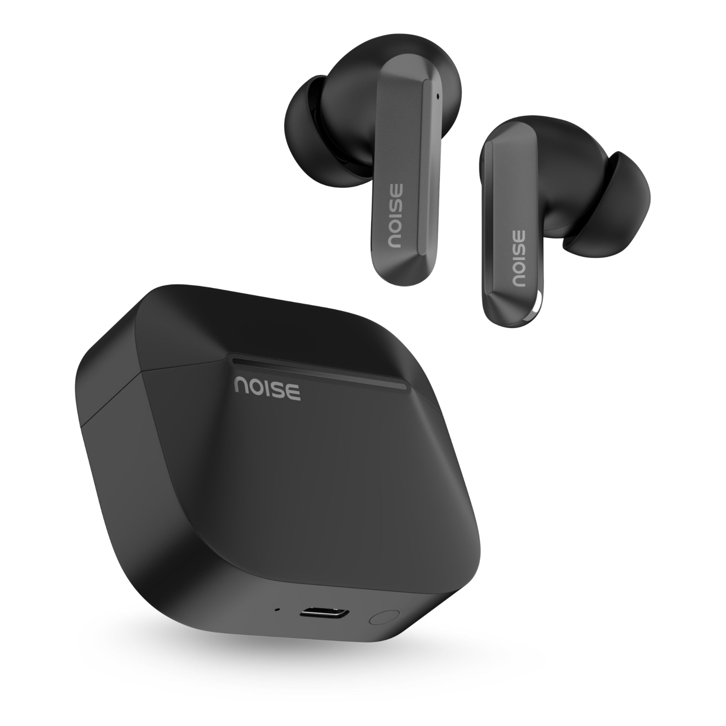 Noise Newly Launch ALT Buds(S) Truly Wireless Earbuds with 45H of Playtime, Quad Mic with ENC, App Support, Instacharge, Dual Pairing, Low Latency for Gaming, 11mm Driver, BT V6.0 (Chosen Black)-image-8