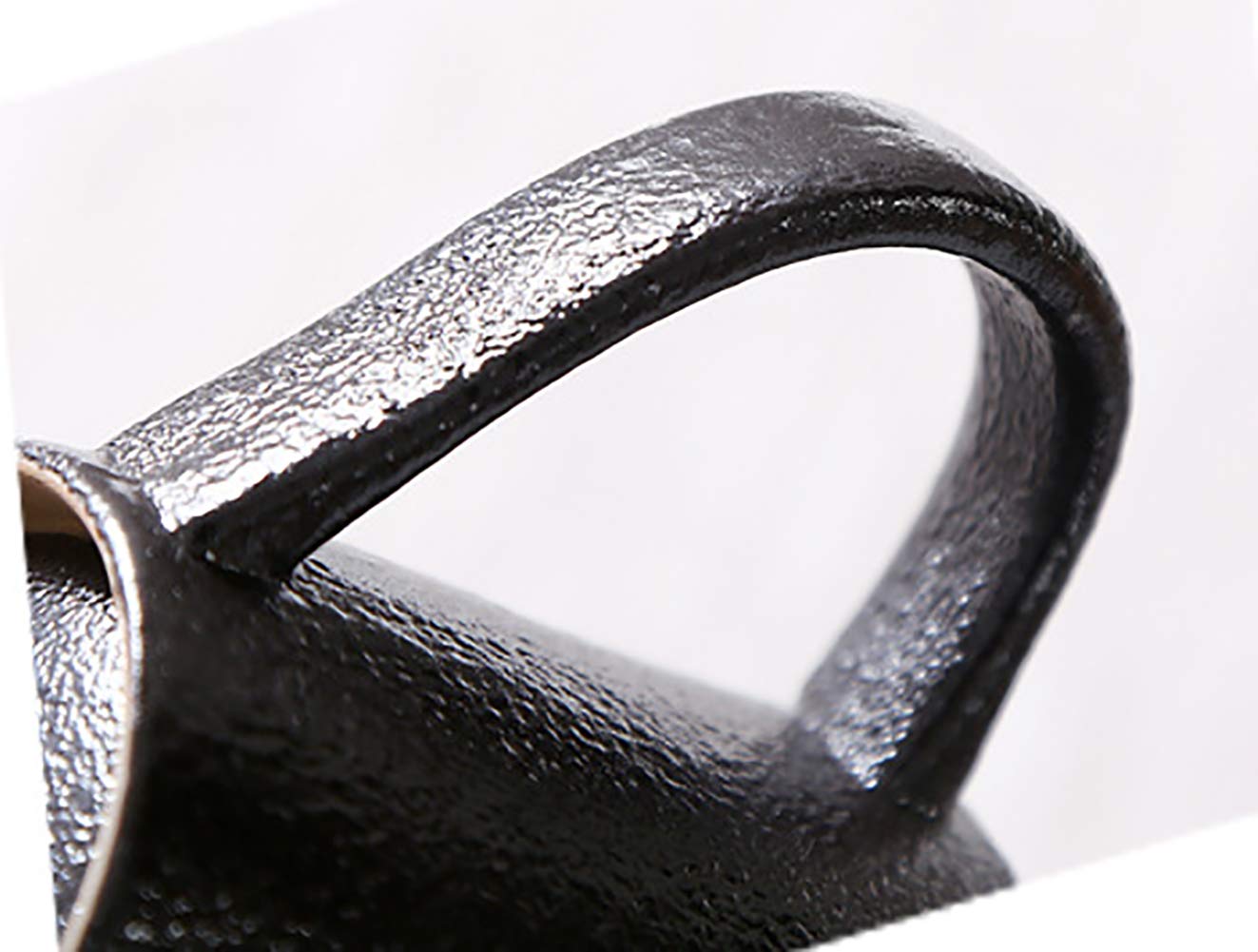Set da tè Nero,Set da tè in Ceramica Nera Kung Fu Set da Regalo in Ceramica da Affari Set da tè Nero in Ceramica Set da tè Semplice Creativo - Arte in Ceramica Nera (Nero)