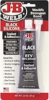 Vista 3 de Sellado J-B Weld Negro Rtv, 3 oz, Negro