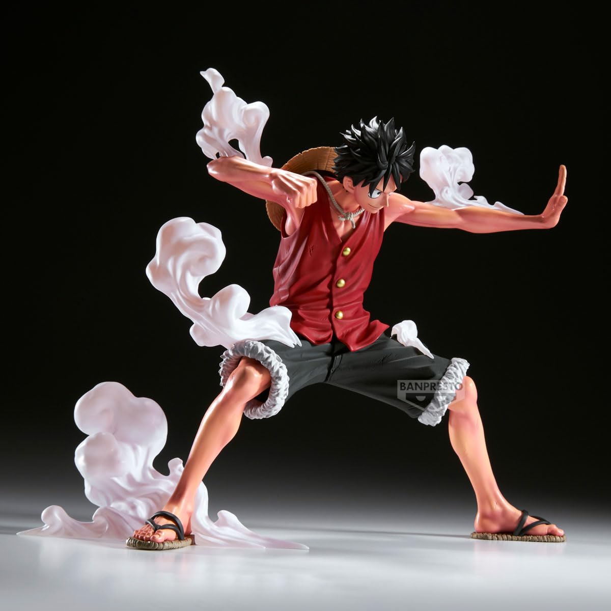Banpresto Figurka akcji Monkey D. Luffy I One Piece - Maximaticplus 21 cm - PZ71027P wielokolorowa - Figurka kolekcjonerska - Idealna dla fanów anime