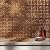 FASÄDE Traditional Style/Pattern 1 Decorative Vinyl Backsplash Panel in Antique Bronze (6X6 Inch Sample)