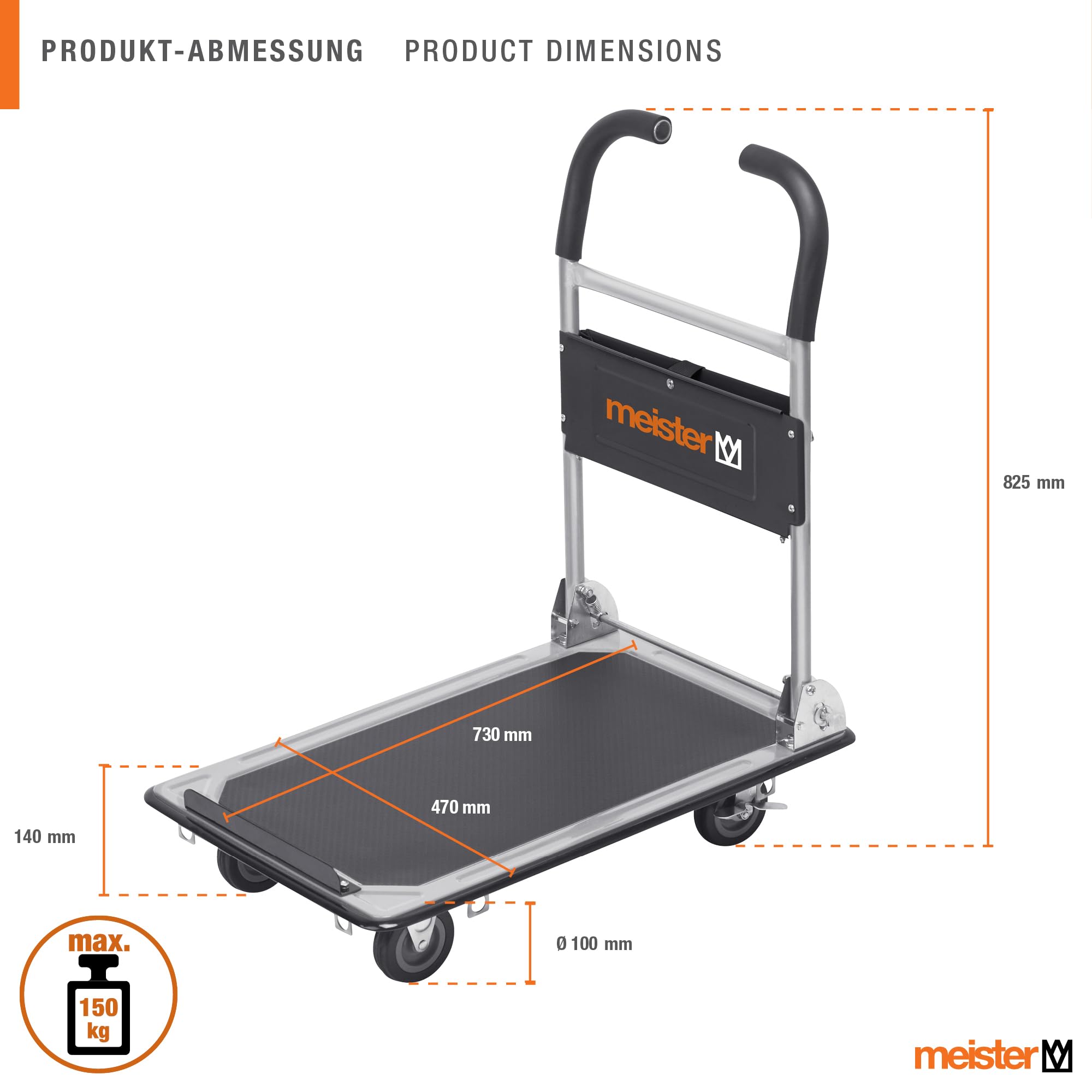 Meister 8985620 - Plataforma de carga