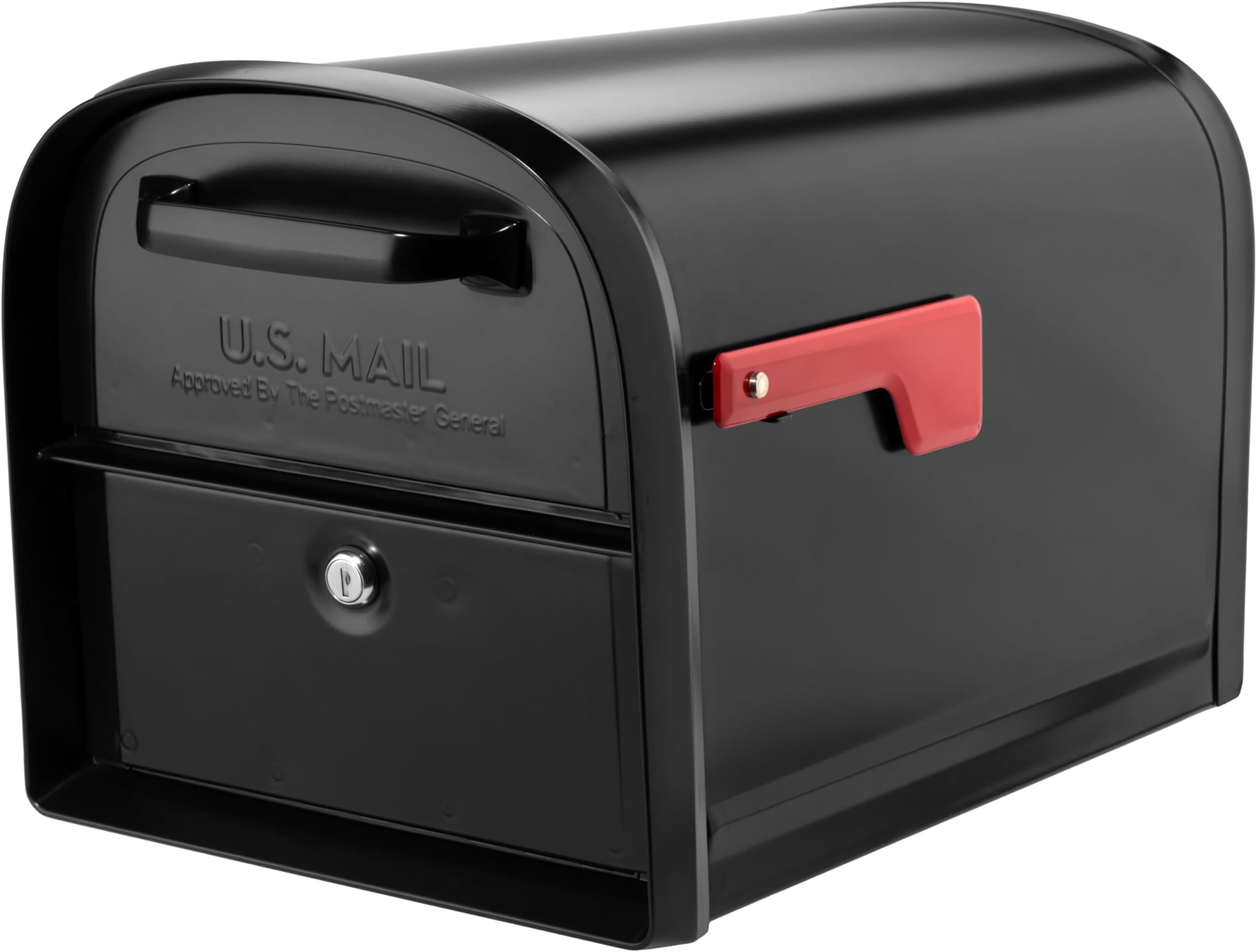 Architectural Mailboxes 6300B-10 Oasis 360 Locking Parcel Mailbox, Extra Large, Black, 6300B-10