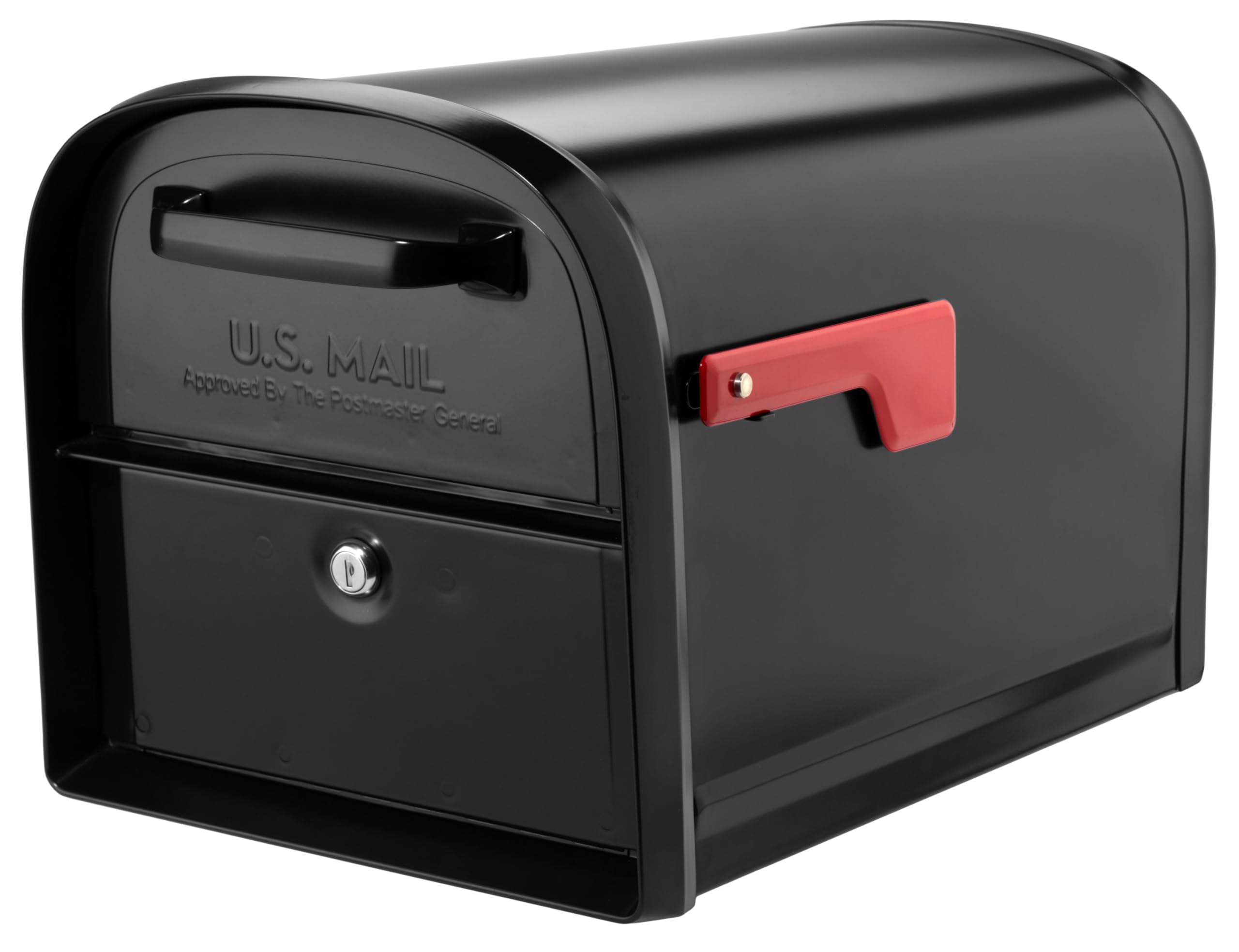 Architectural Mailboxes Black 6300B-10 Oasis 360 Post Mount, L