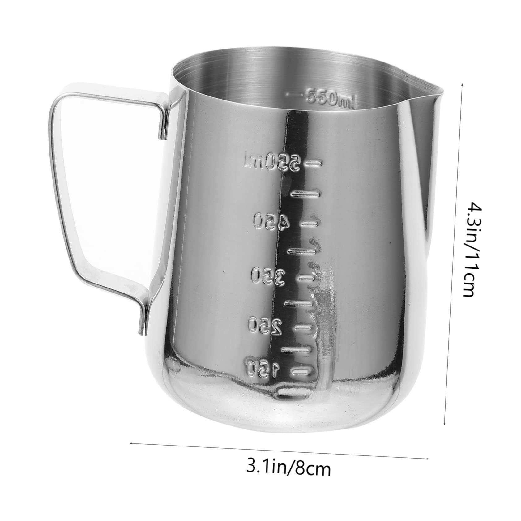 Gogogmee Melting Bowl Sturdy Pot Stainless Steel 14cm Diameter for Candle Butter Soap Melting