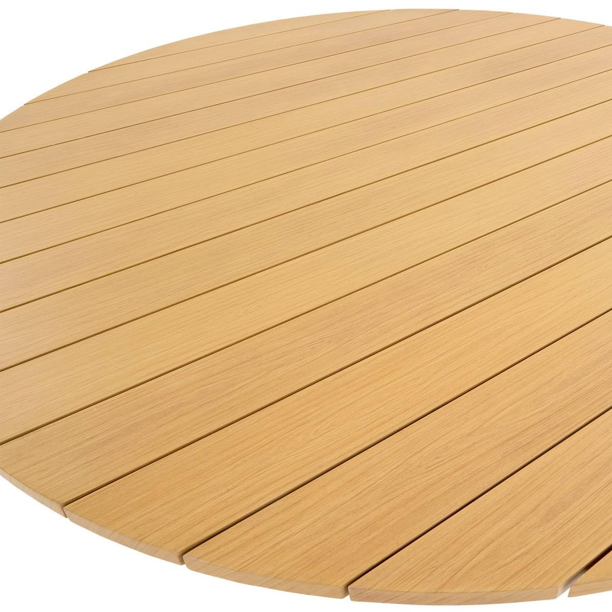 Hespéride - Gartentisch 12-sitzer oraclion braun rund
