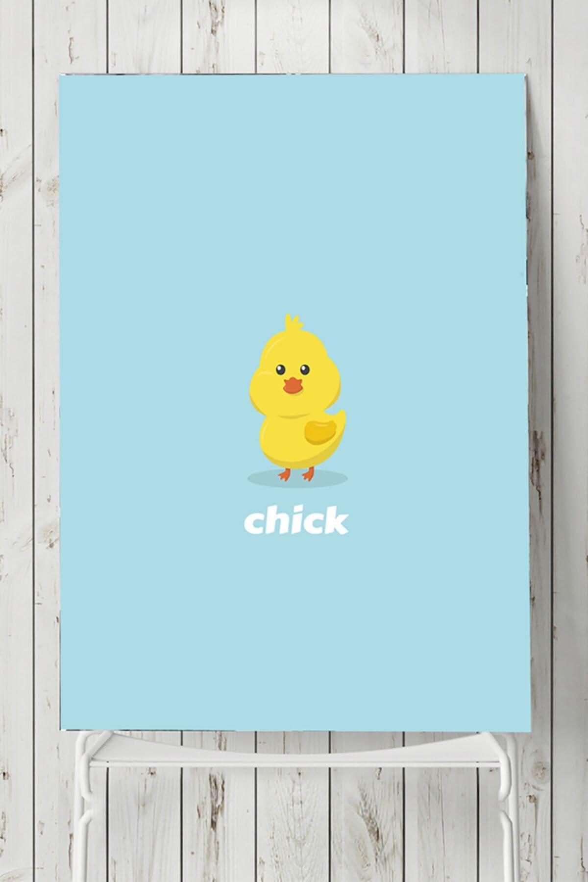 Postermanya (pster5779) Küçük Civciv Çocuk Odası Poster (60x90cm)