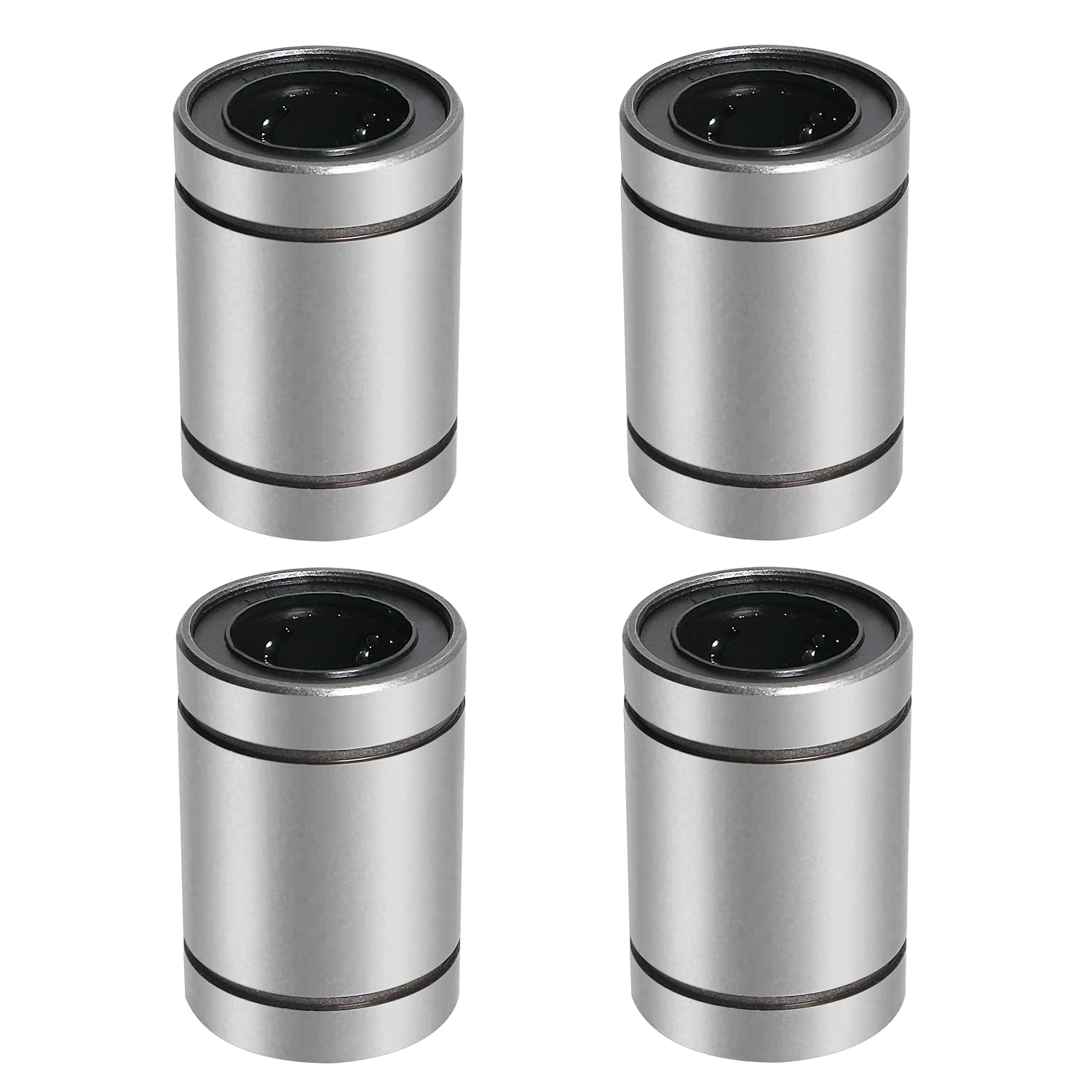 LM20UU Cylinder Linear Motion Ball Bearing, ID 20mm, OD 32mm Linear Ball Bearings Sae52100 Carbon Steel, 5 Rows of Steel Balls, Great for CNC, 3D Printer, Linear Rail Guide 4 PCS — Amazon image 9