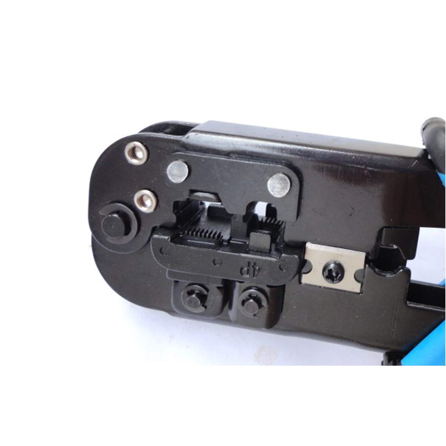 Pinza a crimpare per cavi di rete, 8P8C/RJ45, 6P6C/RJ-12, 6P4C/RJ-11 Telecom RJ45 Pinza a crimpare Cavo telefonico Pinza a crimpare modulare Pinza a crimpare, crimpatrice terminale