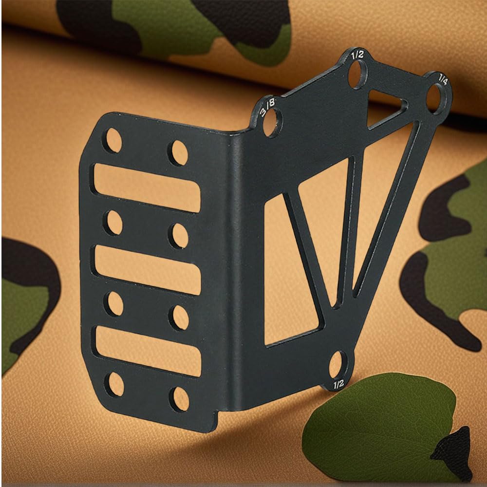 Tactical Leather case Adapter, Tourniquet Holder, Law Enforcement Accessory, Hunting Gun case Extension Holder, Black * 1 Piece