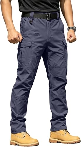 Tactical Cargo Pants Men Resistant Stretch Tactical Outdoor Cargo Pants Relaxed 