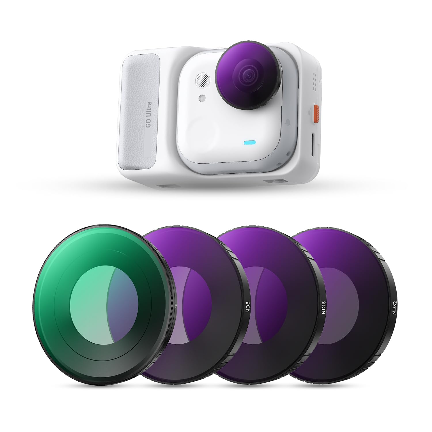 Amazon | K&F CONCEPT Insta360 GO Ultra専用 フィルターセット