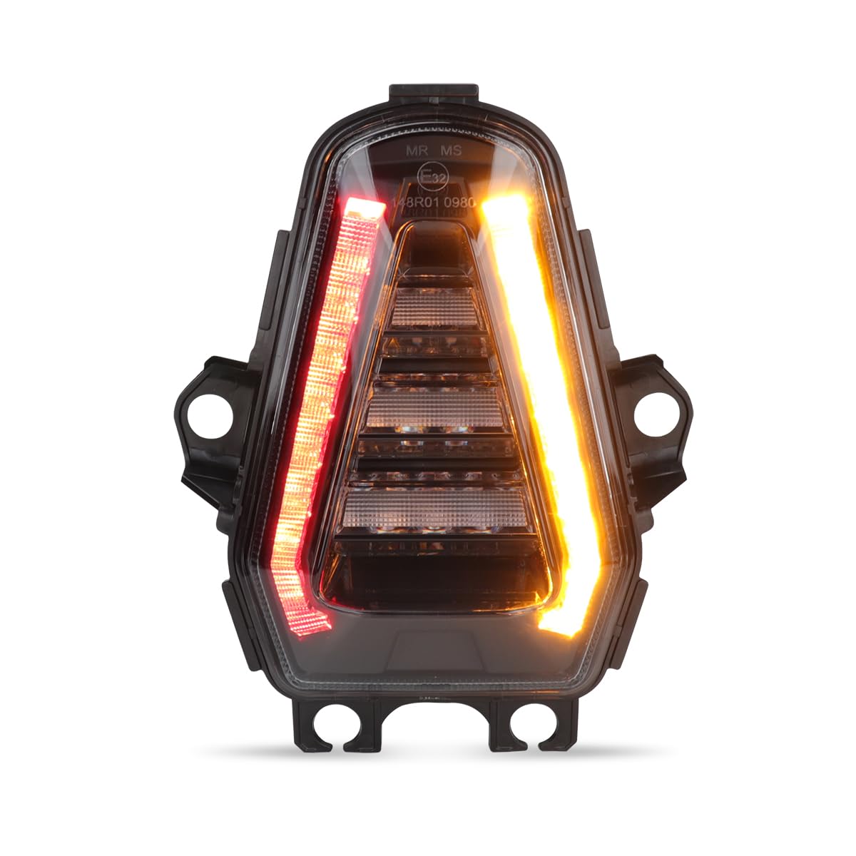 Photo 1 of Gelutex LED Integrated Tail Light Turn Signal Blinker Brake Light Taillight Smoke Compatible with 2025 2026 CB650 CB 650 CB650R CBR650R CB1000 HORNET SP