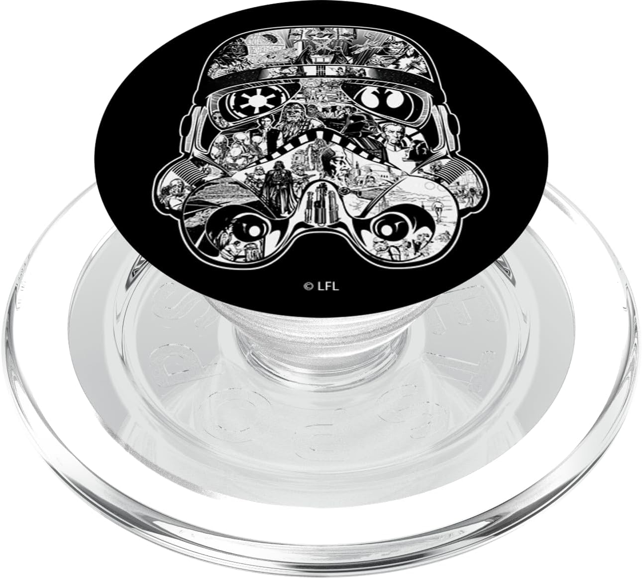 Star Wars Stormtrooper Story In The Mask PopSockets MagSafe PopGrip for iPhone