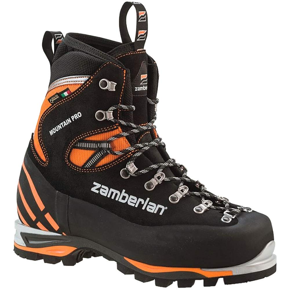 Zamberlan Mountain Pro Evo GTX RR Mountaineering Shoes - Men's, Black/Orange, 9.5 2090BOM-44-9.5