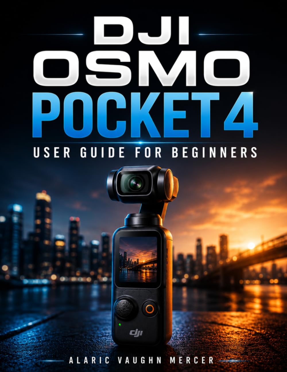 DJI OSMO POCKET 4 USER GUIDE FOR BEGINNERS: Master Cinematic Filmmaking, Smooth Stabilization, Intelligent Tracking, Creative Storytelling, ... and Stunning Content Creation with Ease
