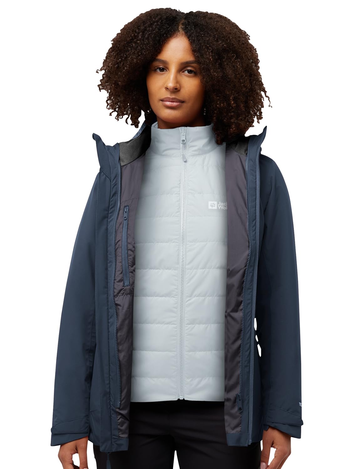 Jack Wolfskin Damen Hunberg 3in1 Jkt W Jacket