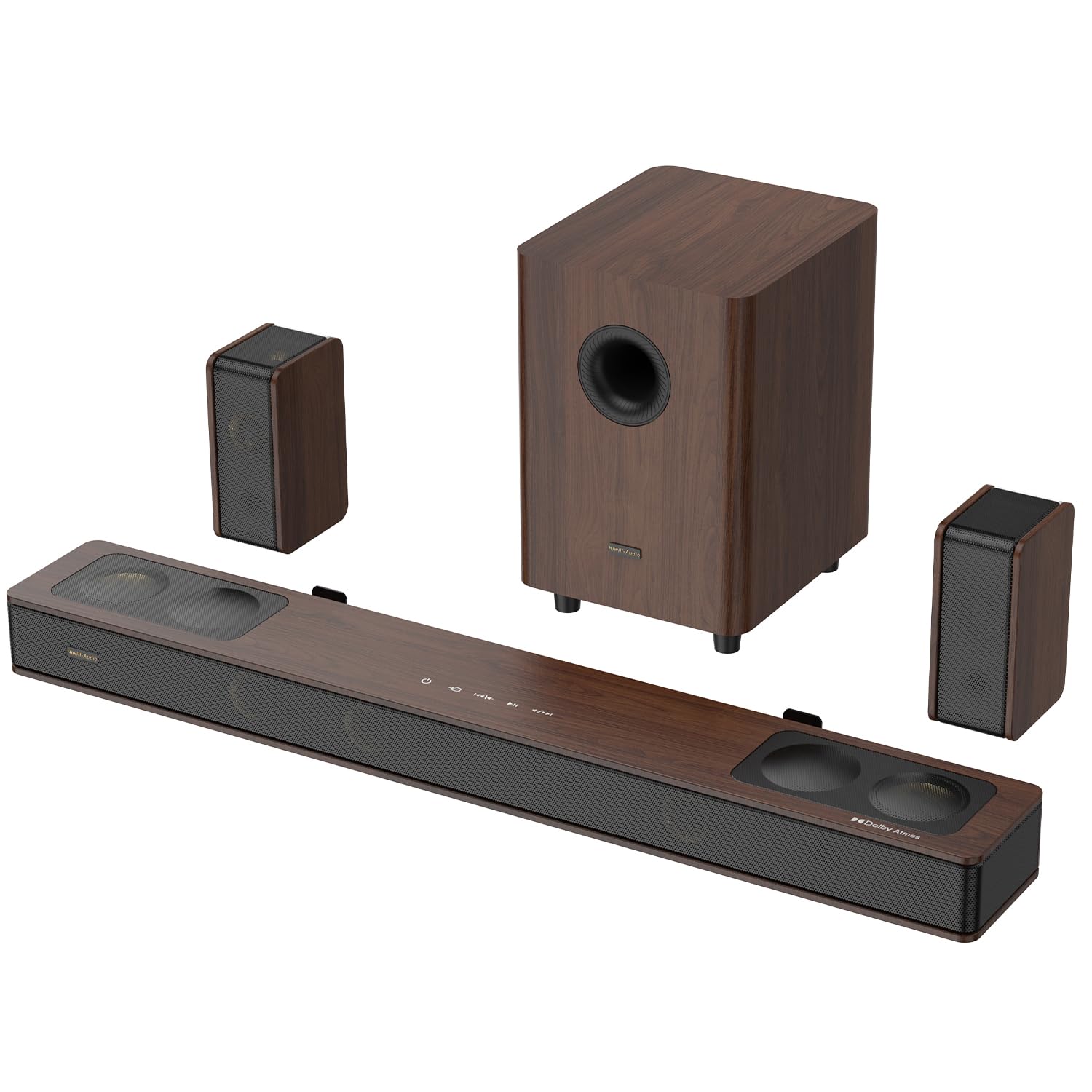 Hiwill-Audio 5.1.4 Hi-Fi Surround Sound System with Dolby Atmos