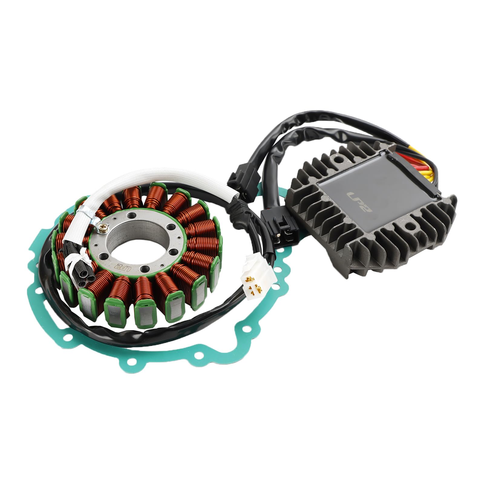 Kit Stator Générateur 115mm + Régulateur de Tension + Joint pour Tiger 1050 2007-2013 pour Sprint GT St 1050 pour Speed Triple 1050 T1300111 T1304040 T1261098