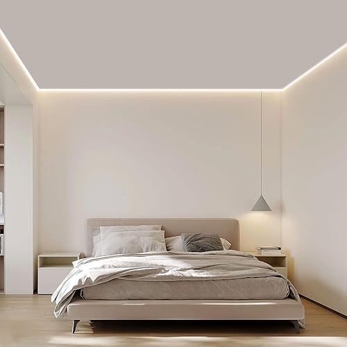 Miniatura 8 de Tira de luces LED blancas de 66 pies, luces de cinta regulables de 6500 K mejoradas con control remoto y enchufe, tiras de luz LED flexibles de 12 V