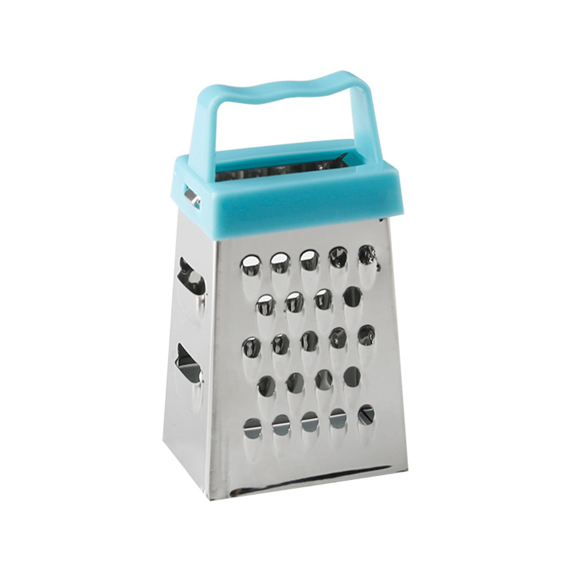 RUFJXKCHD Mini Grater, Small Cheese Grater, Stainless Steel Box Grater, for Grating Cheese Garlic Nutmeg Chocolate