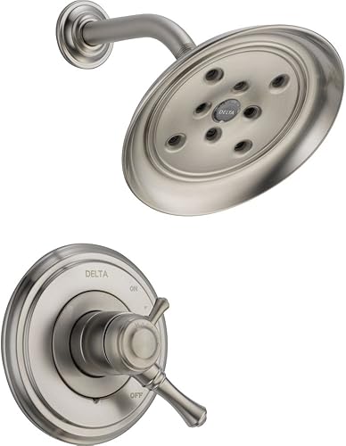Miniatura 4 de Delta Faucet T17497-SS Cassidy MultiChoice Serie 17 - Molde para bañera y ducha, acero inoxidable