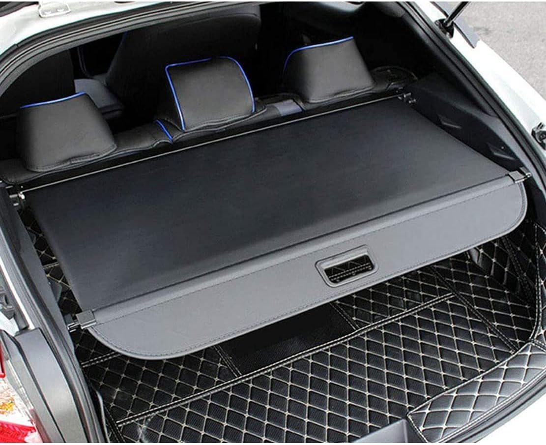 KWAYA Estante para Paquetes de Maletero de Coche para Toyota Land Cruiser Prado 150 FJ150 2010-2021, Persiana Enrollable Retráctil para Tapa de Maletero para Privacidad