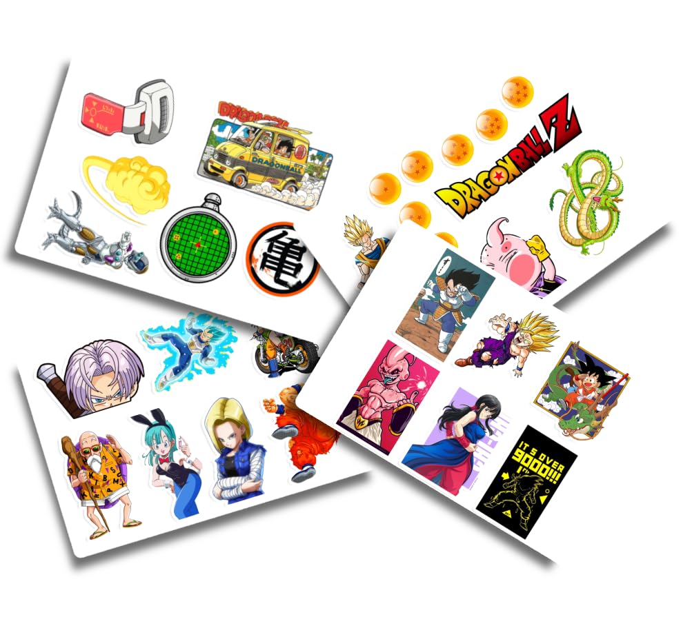 30pcs Dragon Ball z Stickers Vinyl Waterresistant Stickers for Water Bottles Laptop Phone Computer Guitar (B0D1VJCJLM) Amazon Price History, Amazon Price Tracker