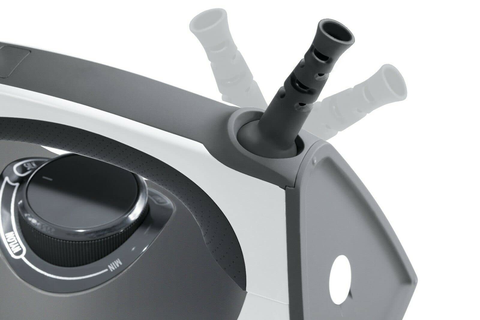 Singer SteamcRAFT WH/GRAY - Plancha de vapor (2600 W), color blanco, gris