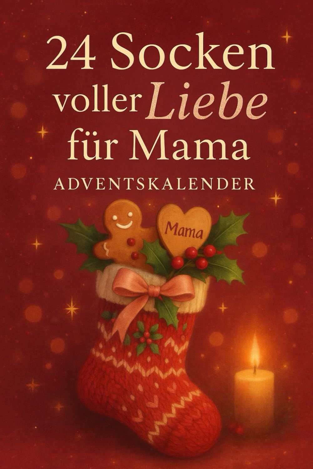 24 Socken voller Liebe für Mama: Ein liebevoller Mitmach-Adventskalender zum Ausfüllen, Erinnern und Verschenken – 24 herzliche Fragen, Ideen & Botschaften als besonderes Weihnachtsgeschenk für Mama