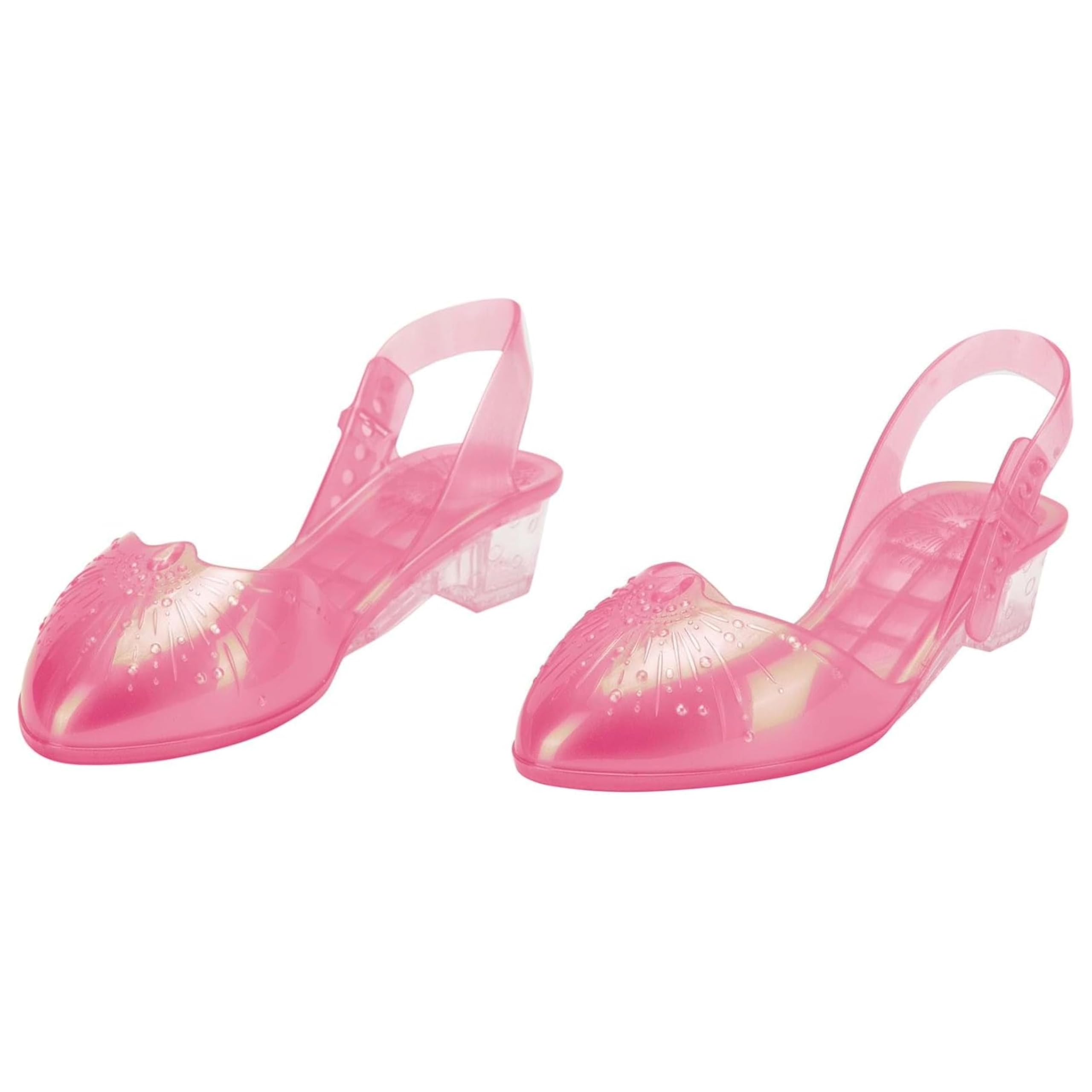 Wicked Glinda Jelly Shoes Fancy Dress for Girls, One Size