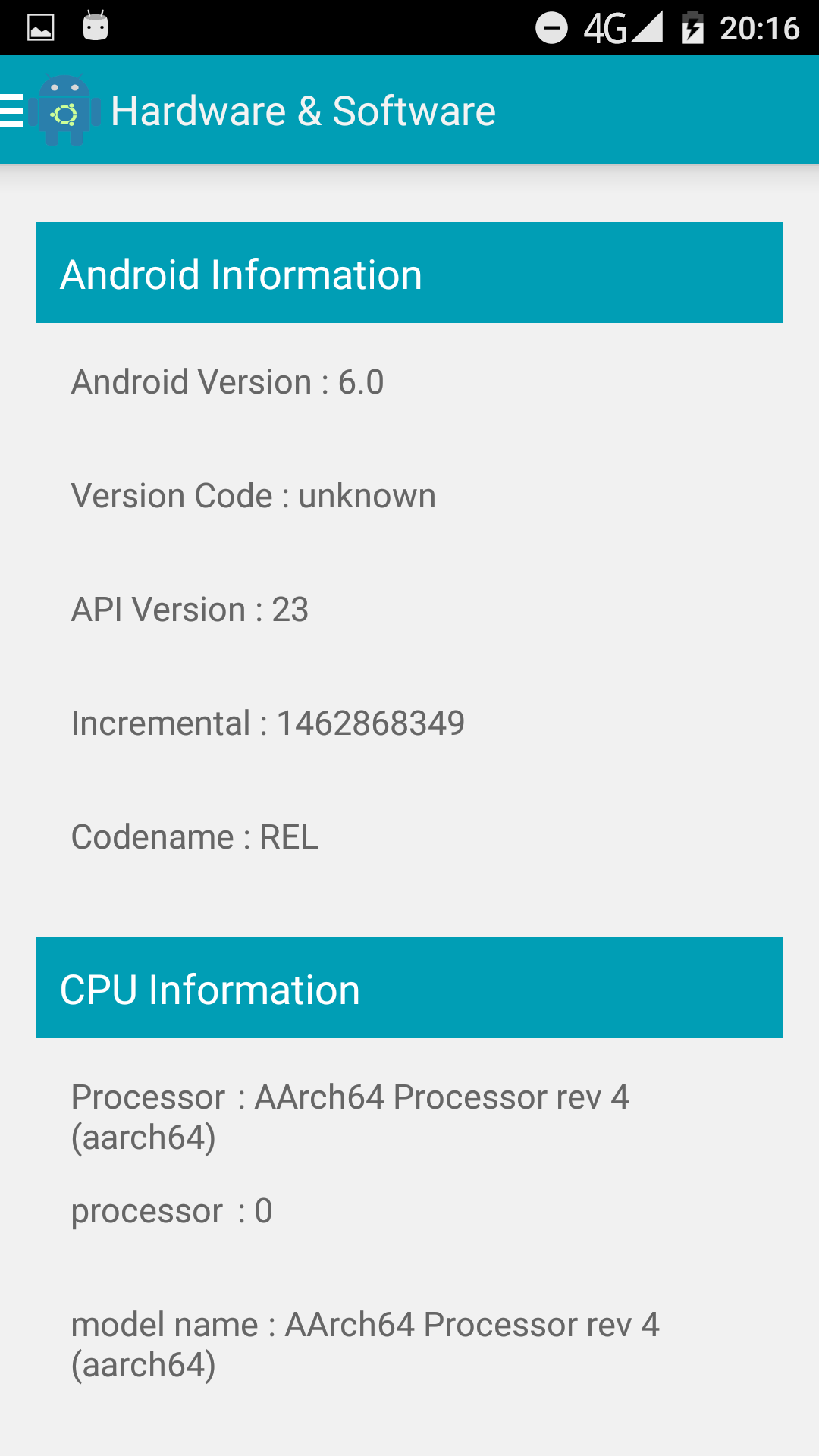 Device Info Android - App on Amazon Appstore