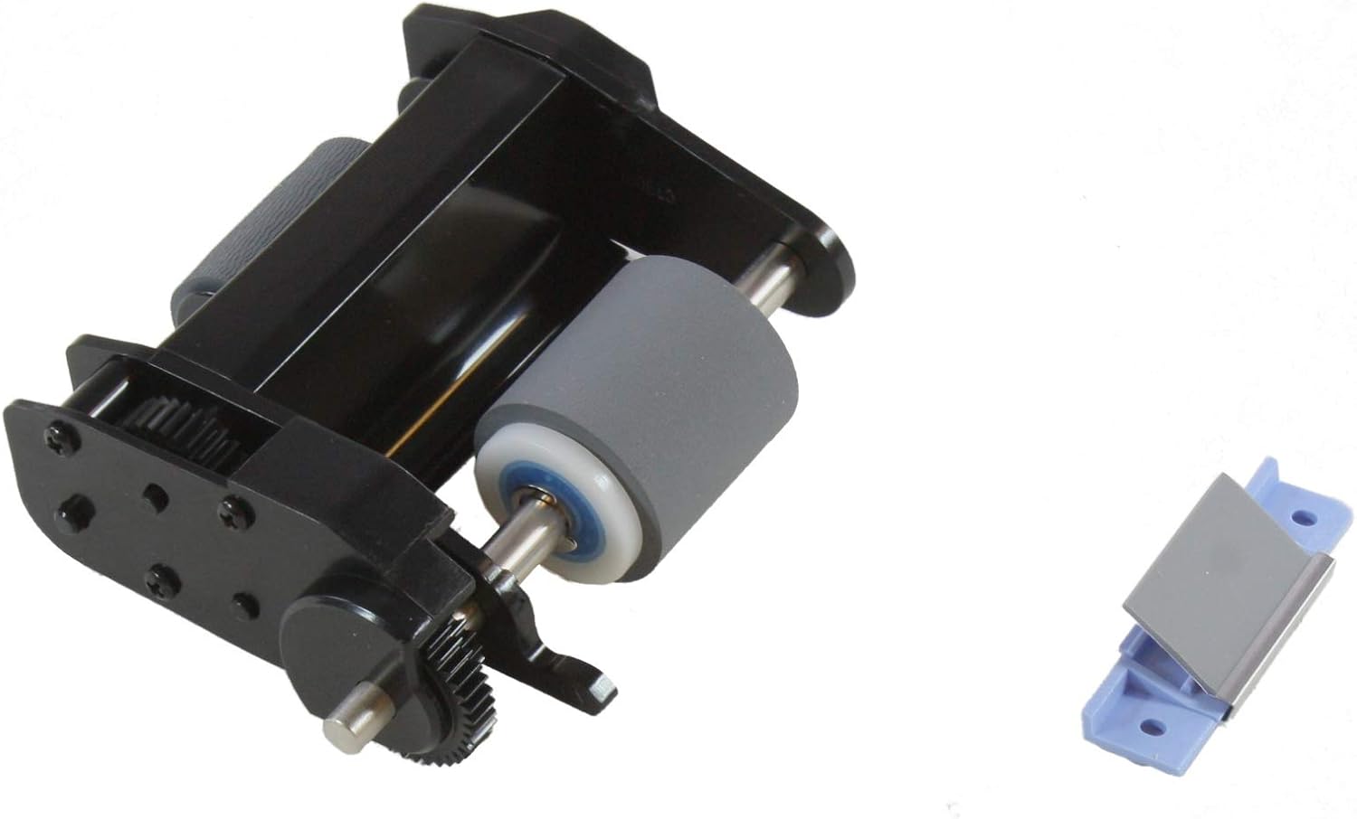 Hewlett Packard HP LaserJet M3027 MFP M3035 MFP Series ADF Feed Roller Assembly (Includes Gear Shaft Clutch Parts) (