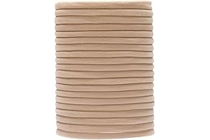 inSowni 50 Pack Super Soft Stretchy DIY Solid Nylon Headbands for Bow Making