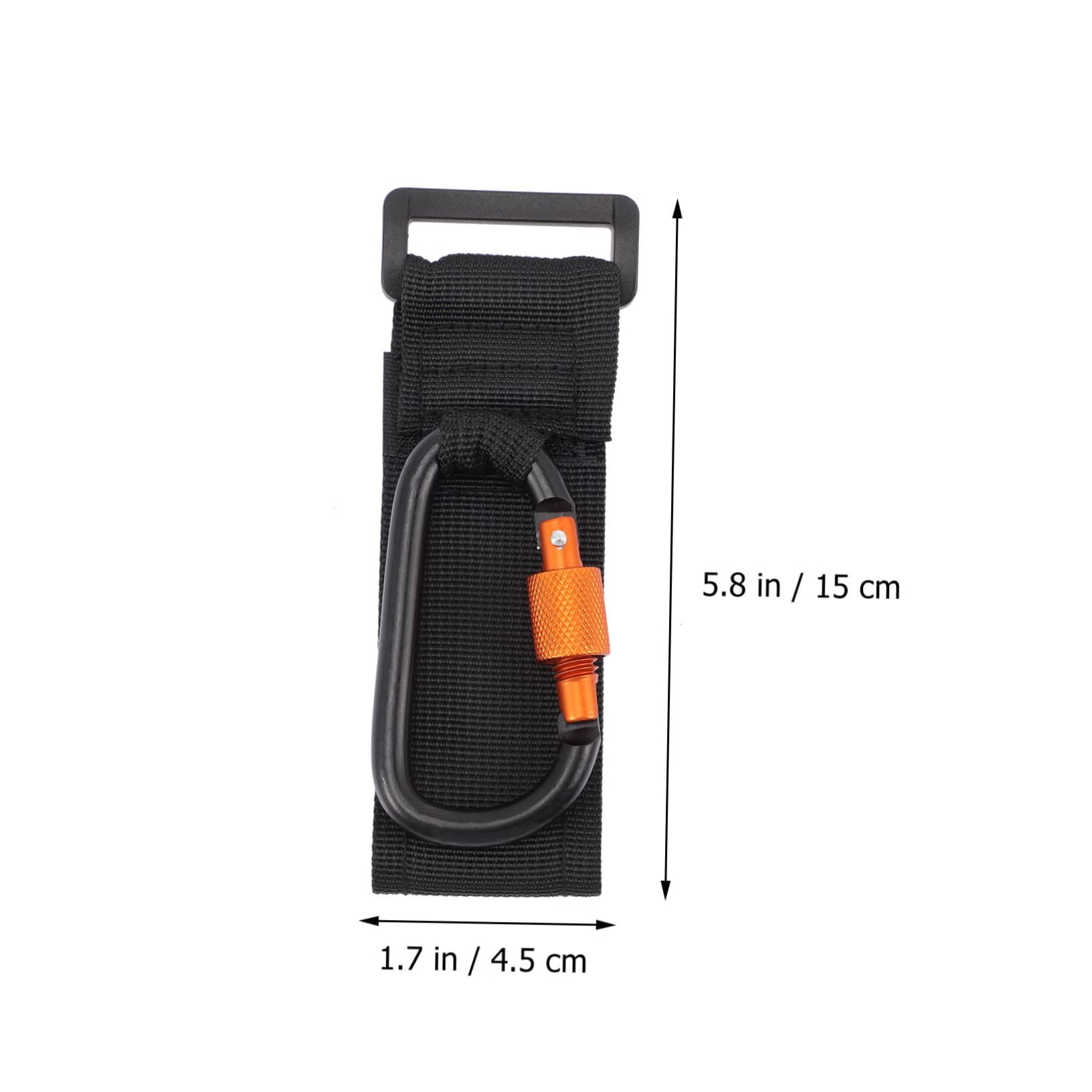 Yardwe 2Pcs Stroller Hooks Stroller Clips for Hanging Diaper Bags Shopping and Accessories Durable Shaped Locking Design for Outdoor Walks